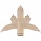 Ekena Millwork Alberta Smooth Timber Gable Bracket, Douglas Fir, 36"W x 24"H x 3 1/2"D x 5 1/2"F, 16/12 Pitch GBW036X24X0406ALB00SDF - alternate 1